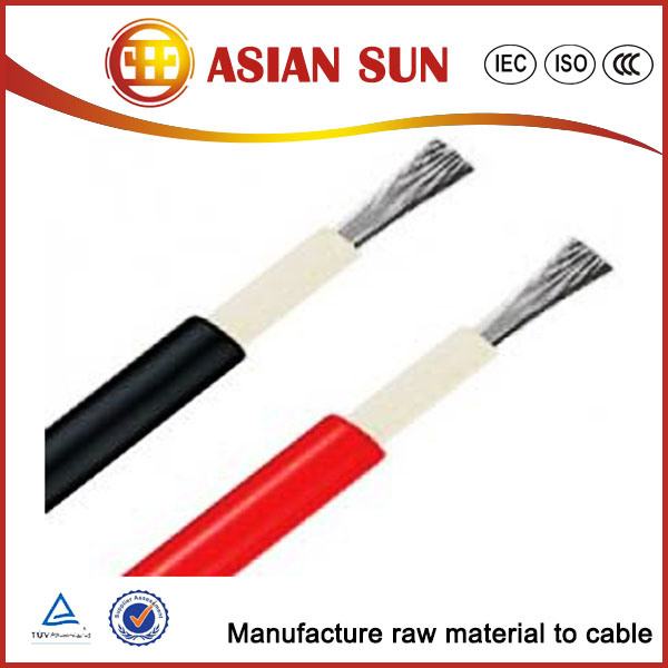 TUV Approval PV Grade 4mm2 and 6mm2 Solar Cable