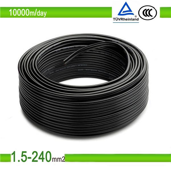 China 
                        TUV and UL Approved Photovoltaic Solar PV1-F-0.6/1kv 10mm2 Cable
                      manufacture and supplier