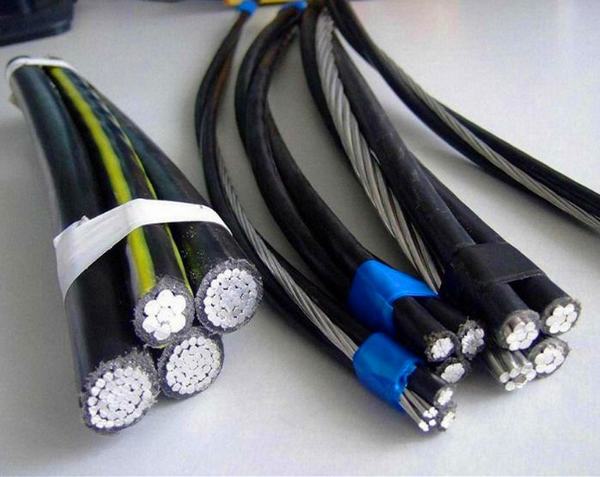 China 
                                 Cables XLPE ABC de la línea de transmisión de la sobrecarga de cable Cable de alimentación de la línea aérea                              fabricante y proveedor