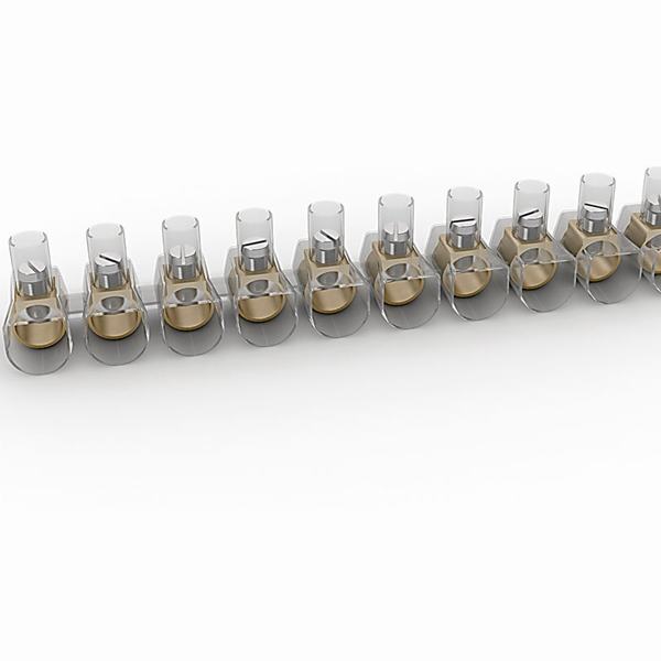 10 Poles One Side Entry Single Screw Terminal Strip Connectors