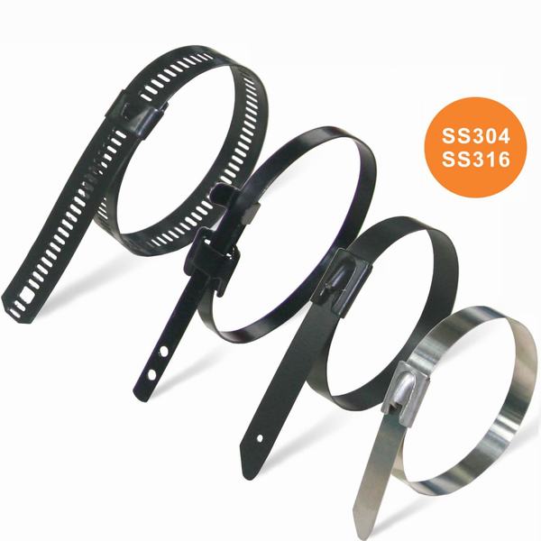 304 316 Ball Lock Stainless Steel Cable Ties