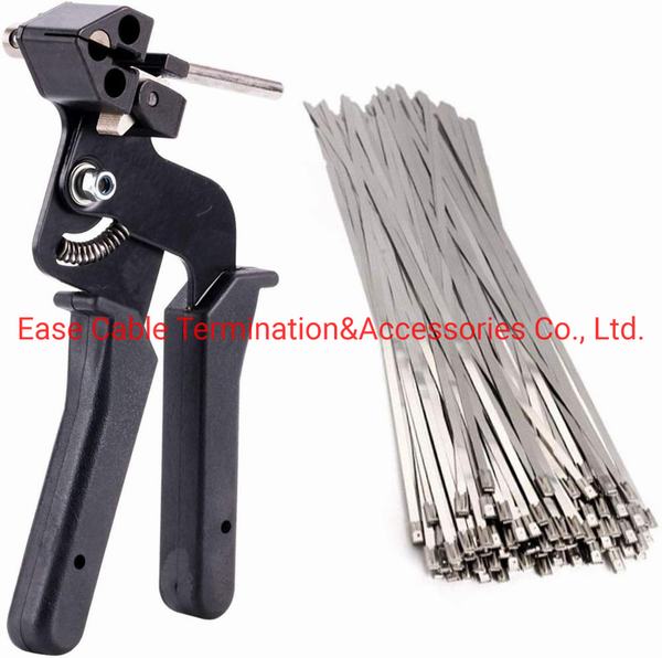 4.6*200mm High Tensile Strength Self -Locking Stainless Steel Cable Ties