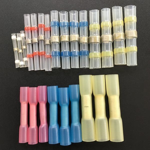 Cina 
                                 Connettori termorestringente impermeabili a manicotto di saldatura a 4 colori                              produzione e fornitore