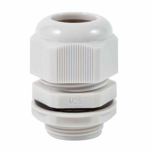 Black White Red Grey Plastic Nylon Cable Glands with IP68 CE