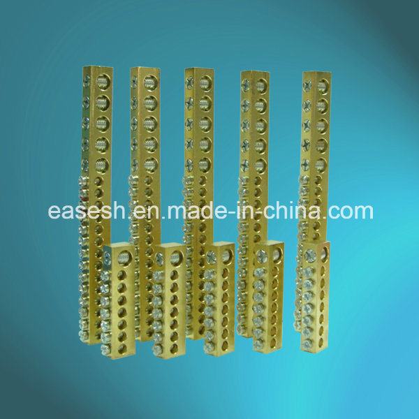 China 
                        Brass Earthing Bars Brass Terminal Blocks with Ce
                      manufacture and supplier