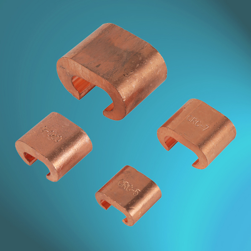 
                Abrazaderas de cable de cobre en forma de C con ISO9001
            
