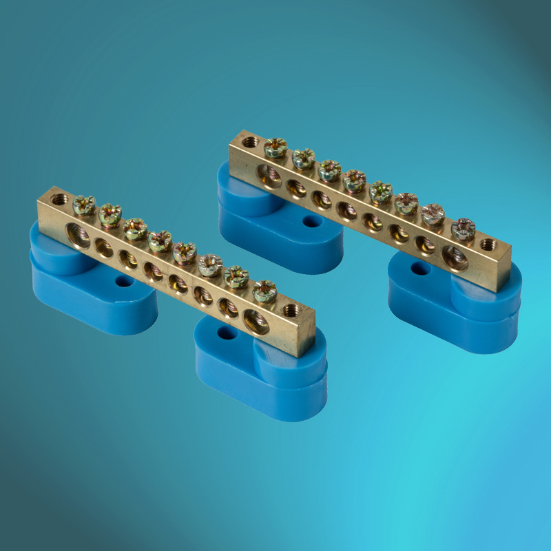 Durable Brass Bus Bar Grounding Strip for Reliable Electrical Connections