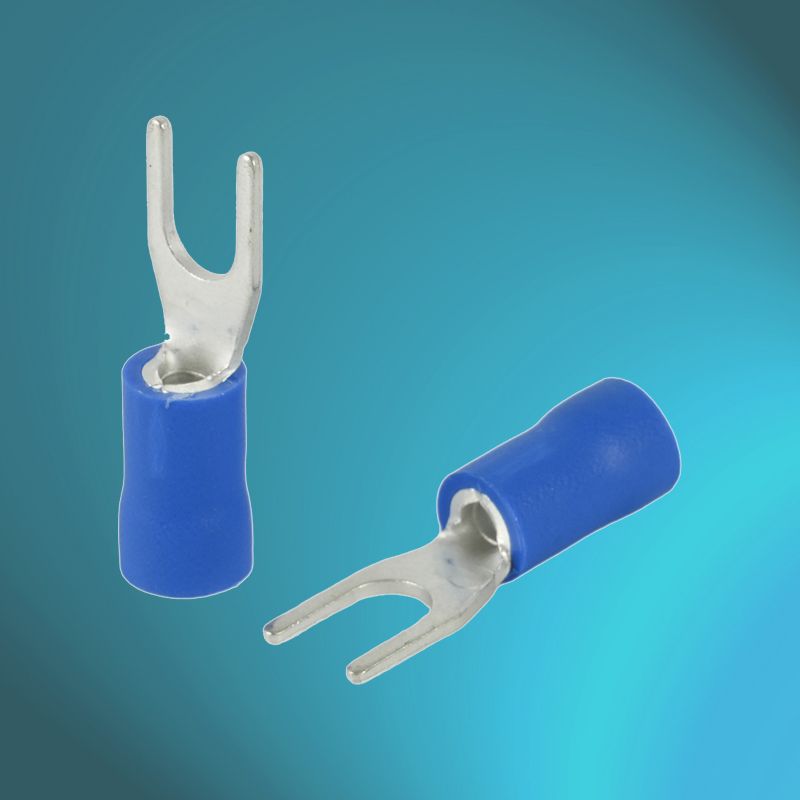 Durable PVC Nylon Insulated Spade Crimp Terminals for Electrical Connections