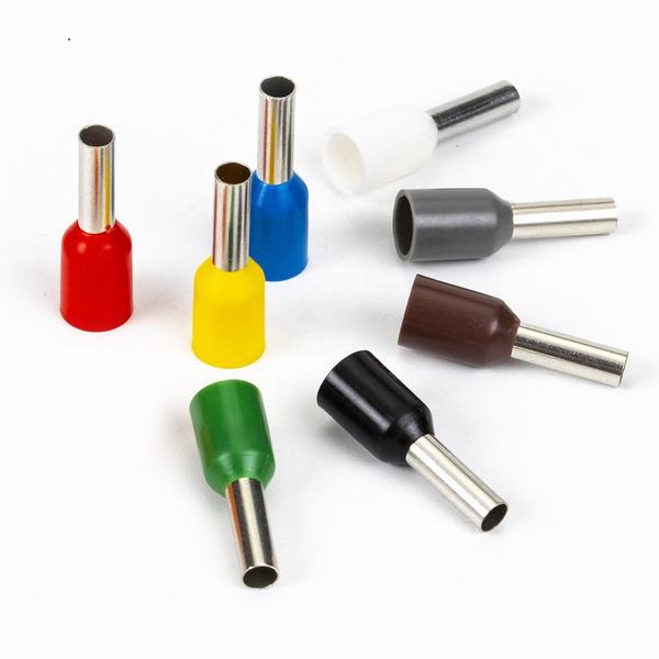 E Type Insulated Single Hole Copper Cord End Ferrule Terminals with UL Ce