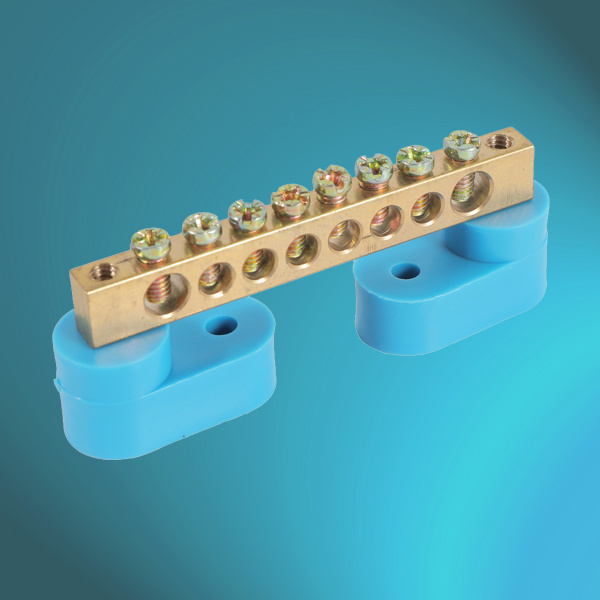 China 
                Earthing Brass Bar Terminal Blocks with ISO9001
              manufacture and supplier