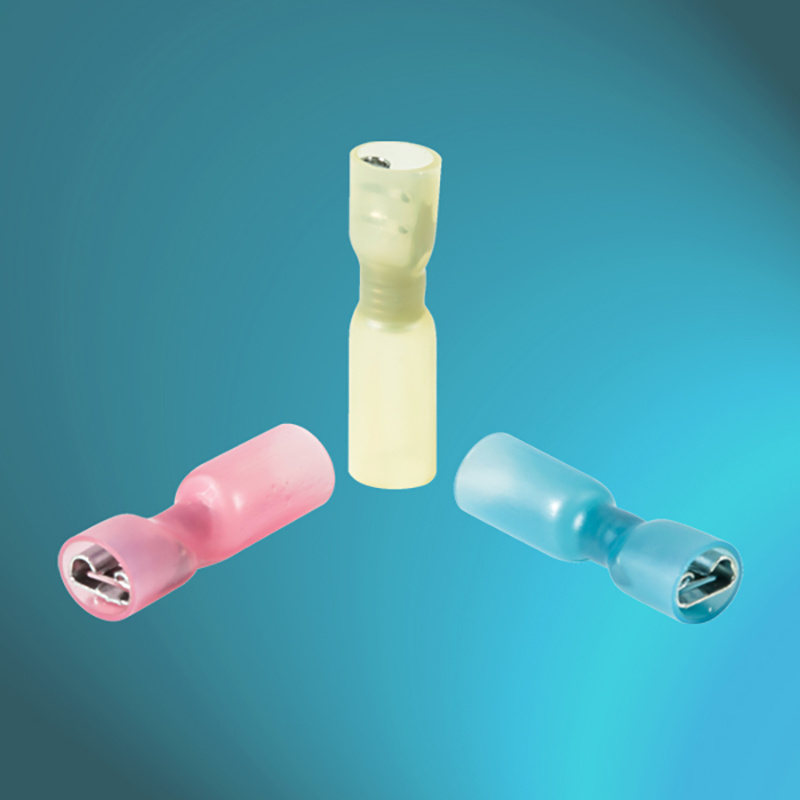 China 
                Europe Standard Fully Insulated Waterproof Heat Shrink Female Push on Terminals
              manufacture and supplier