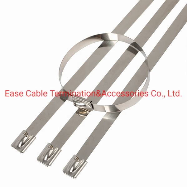 European Standard Ball Lock Stainless Steel Metal Cable Ties with UL Ce