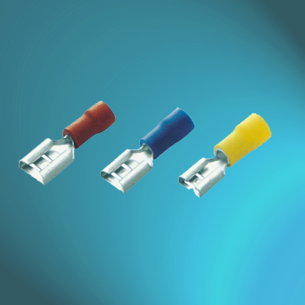 China 
                European Standard Insulated Female Push-on Crimp Terminals with ISO9001
              manufacture and supplier