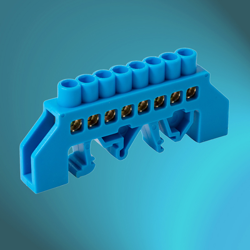 High-Quality Earthing Connector Featuring Secure DIN Rail Mount