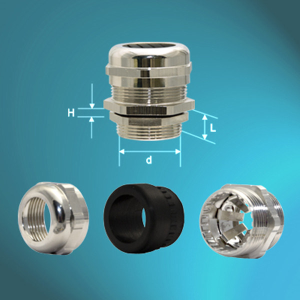 High-Quality Metallic Shielding Brass Cable Glands for Secure Connections