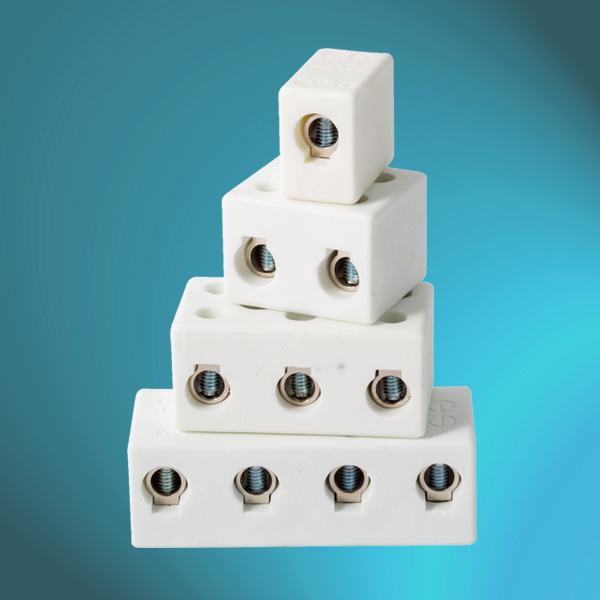 High Temperature 4 Poles Porcelain Connectors with Warehouse in The Europe