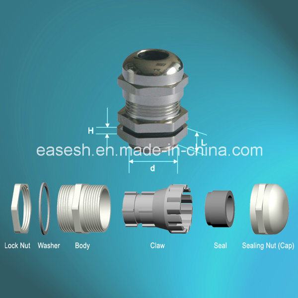 IP68 Brass Compression Glands Strain Relief Cable Glands