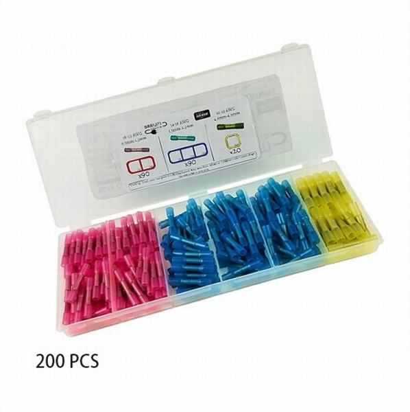 China 
                        Insulated Waterproof BHT Series Heat Shrink Butt Connectors Kit
                      manufacture and supplier