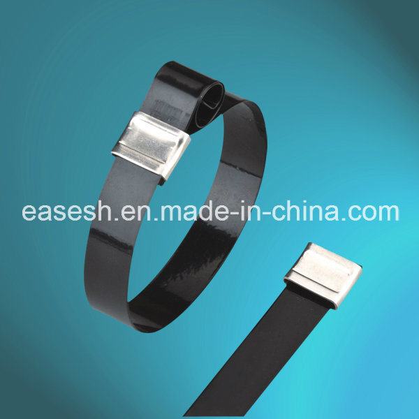 China 
                        O Lock Type Epoxy Coated Stainless Steel Cable Ties
                      manufacture and supplier