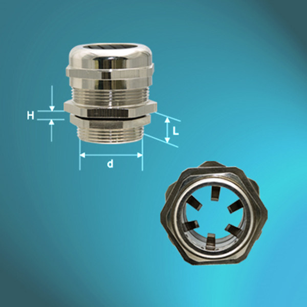 Premium Nickel Plated Brass Cable Glands for Enhanced Shielding