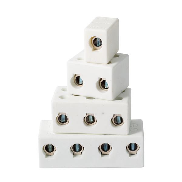 Professional Supplier Porcelain Terminal Block Connectors with Warehouse in The UK