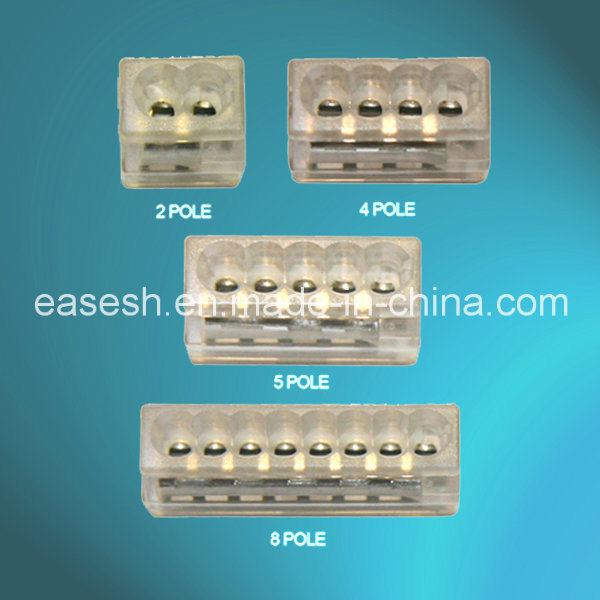 Pushwire Junction Connectors with CE, RoHS