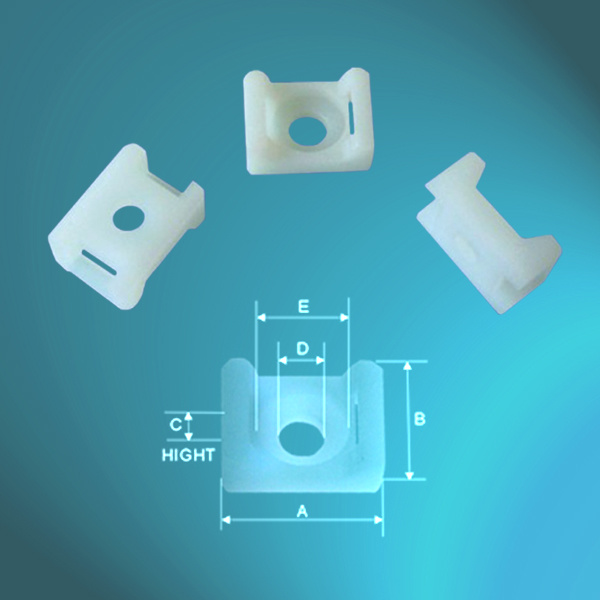China 
                Screw Fixing Nylon Cable Tie Mounts with UL CE RoHS
              manufacture and supplier