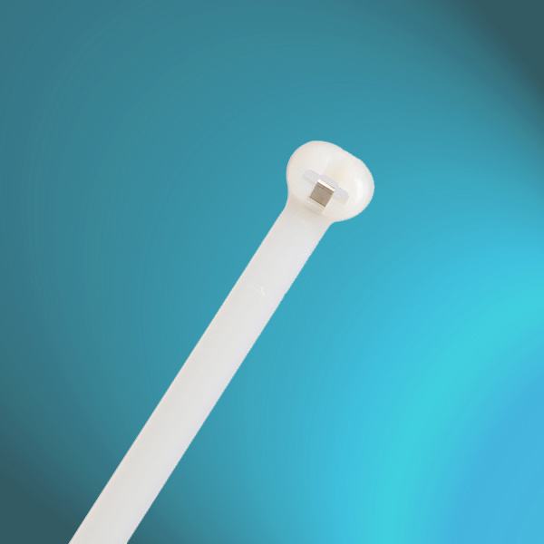 China 
                                 Edelstahl Metall Zähne Einsatz Kunststoff Nylon Kabelbinder mit UL                              Herstellung und Lieferant
