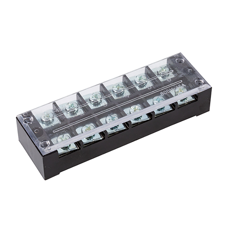 
                Conectores de tira de bloques terminales de tipo tornillo de doble fila de la serie TB Con ISO9001
            