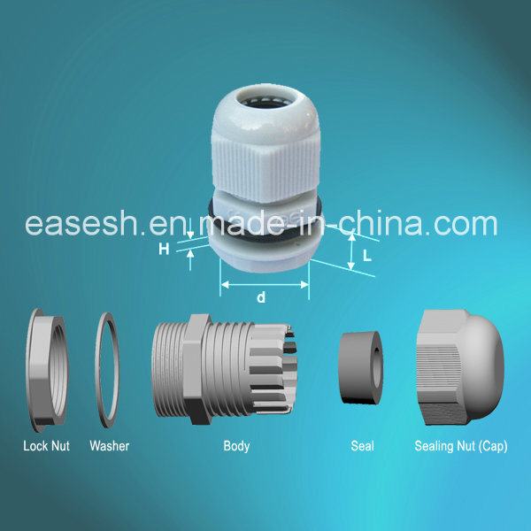 Китай 
                                 Верхней Части продажи Pg метрических водонепроницаемый нейлон кабельных сальников                              производитель и поставщик