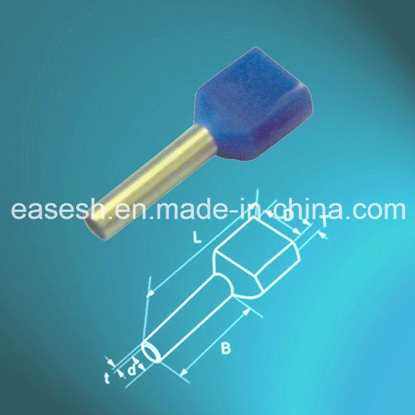 China 
                        Twin Wire Cord End Copper Terminals
                      manufacture and supplier