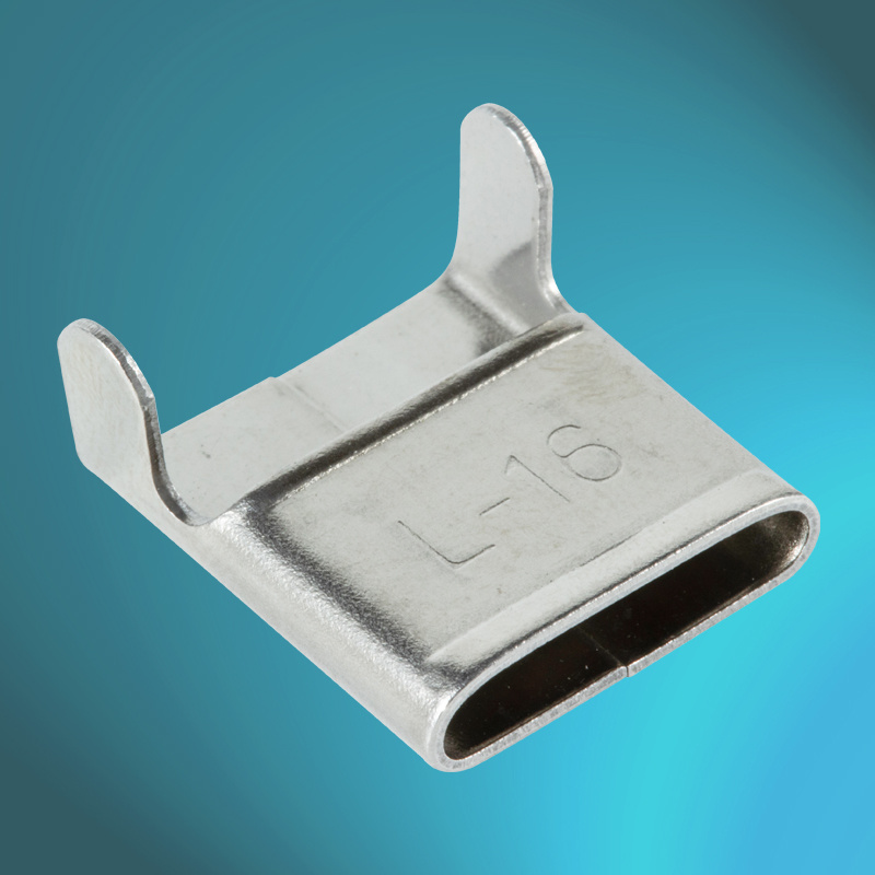 
                Wing Lock L Type 201 304 316 Stainless Steel Banding Strap Buckles
            