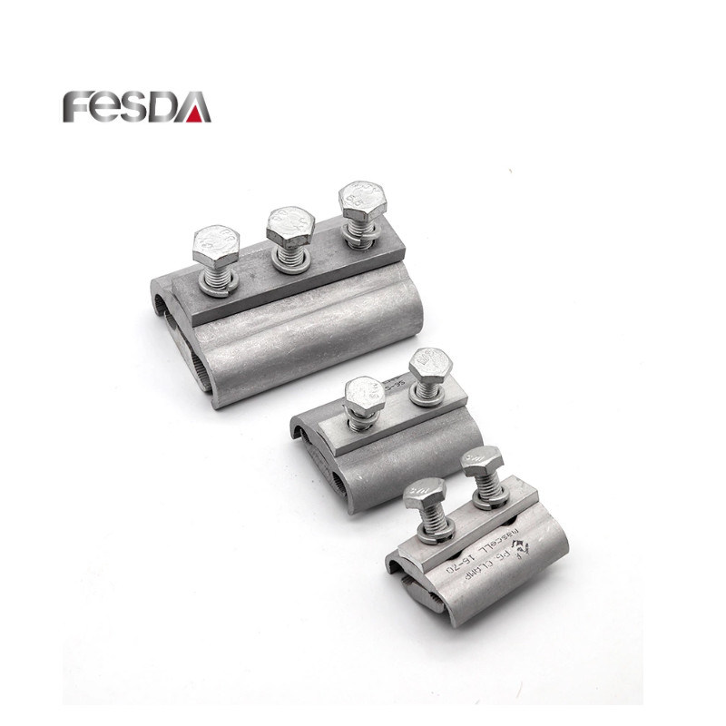 China 
                                 Abrazaderas de aluminio tipo paralelo conectores Groove                              fabricante y proveedor