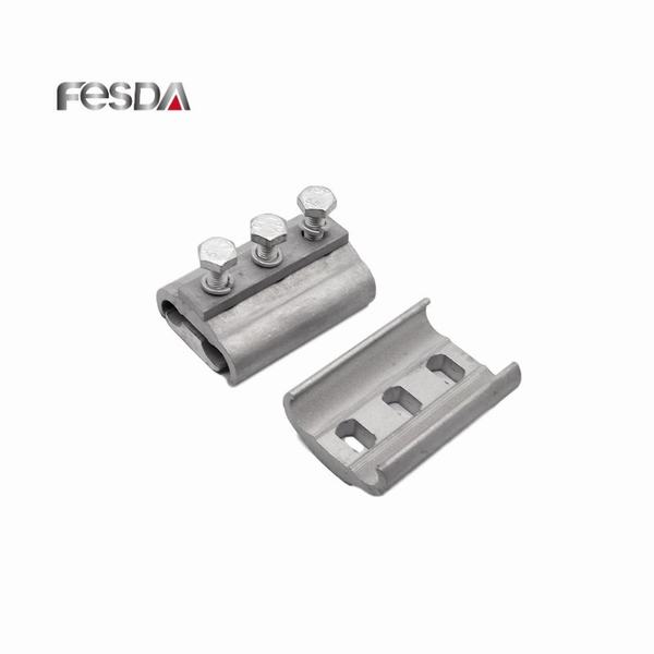 China 
                                 Aluminium-u. des Kupfer-2 Schrauben-bimetallischer Seiten-Schelle-Verbinder                              Herstellung und Lieferant
