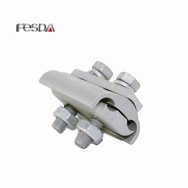 Aluminium Parallel Groove Clamp Multiple Center Bolts Electrical Wire Clamp