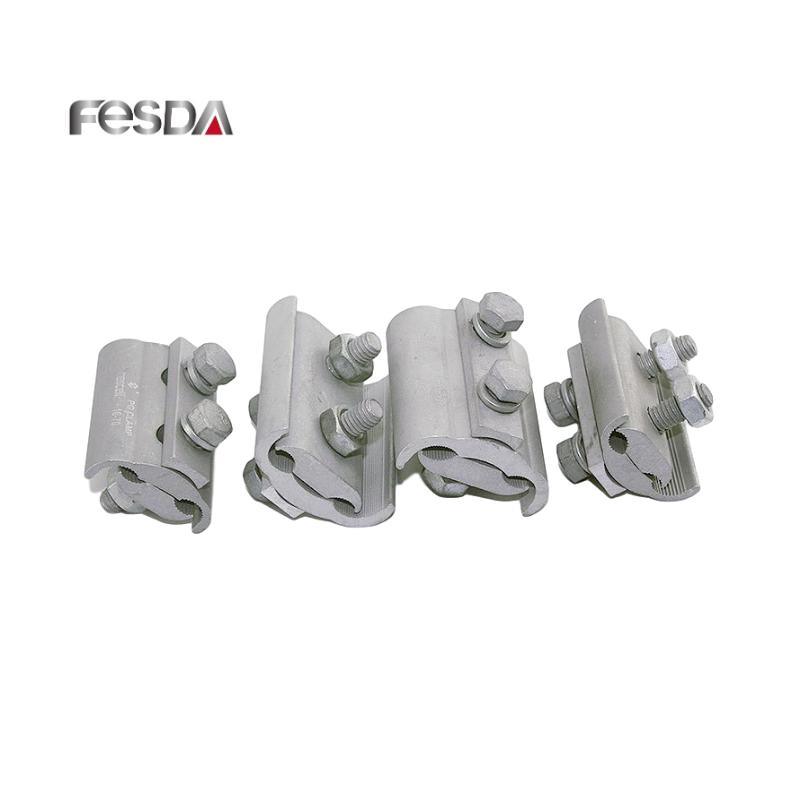 China 
                        Aluminum Shaped Clamp Wires Tension Pg Clip
                      manufacture and supplier