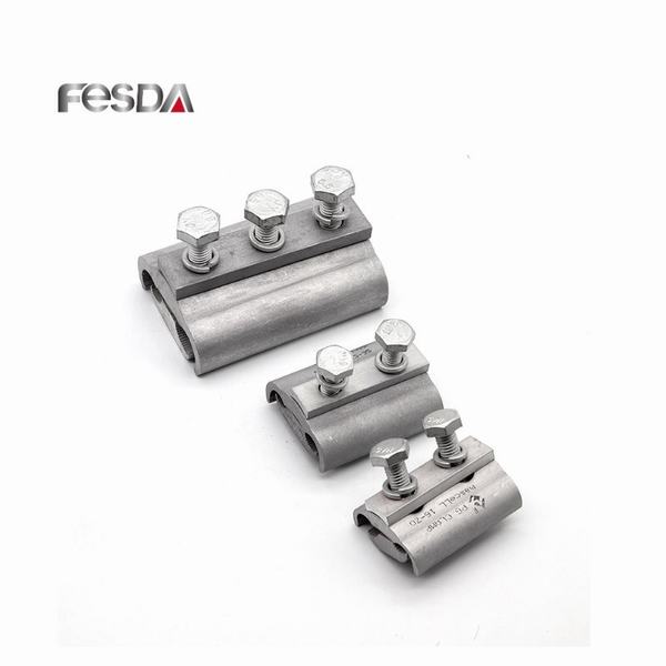 China 
                                 Fábrica de Aluminio de China de cobre Conector paralelo Groove Pg abrazaderas con dos tornillos                              fabricante y proveedor
