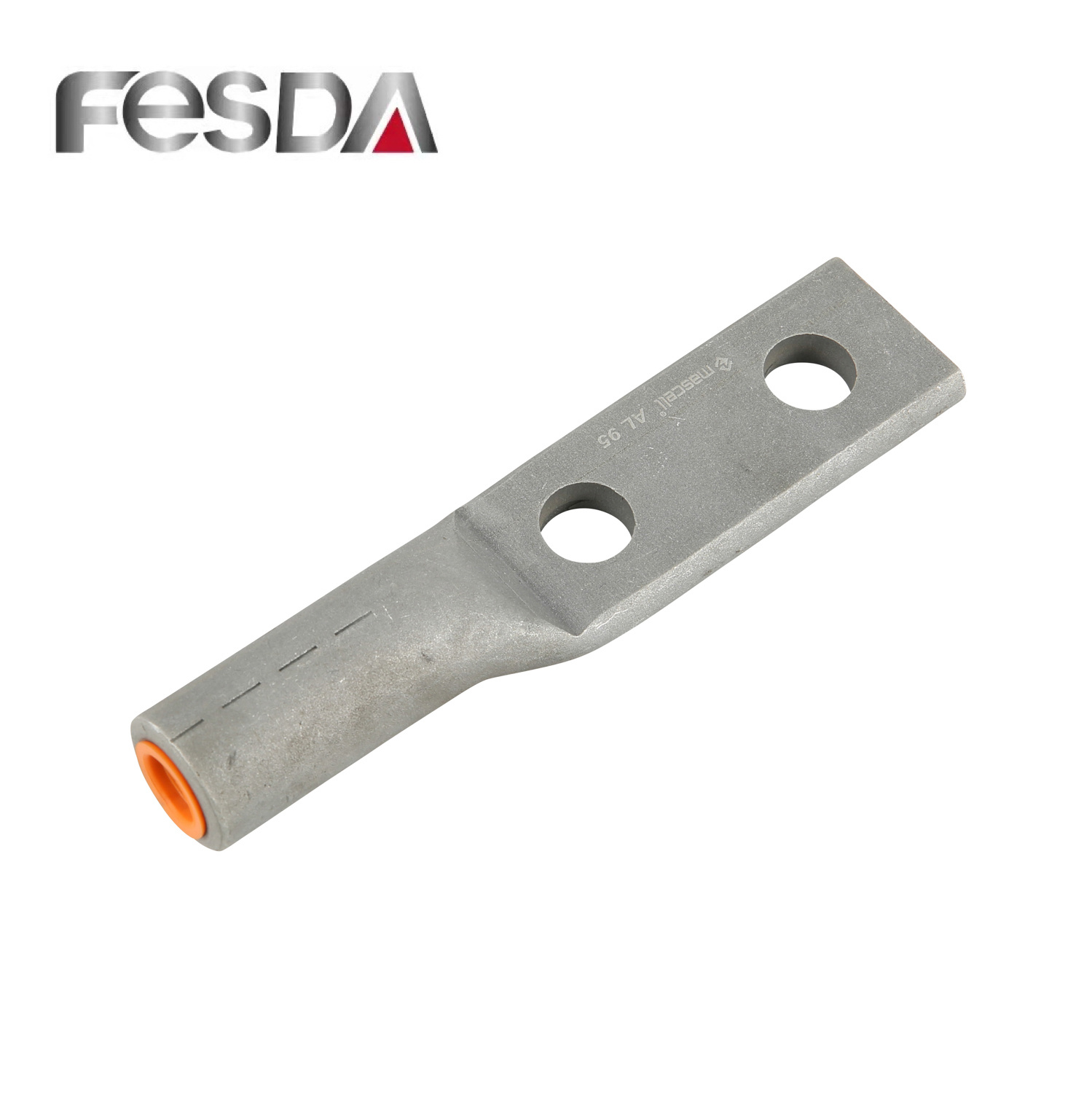 
                        Double Holes Cable Aluminium Terminal Lugs Connecting Wires
                    