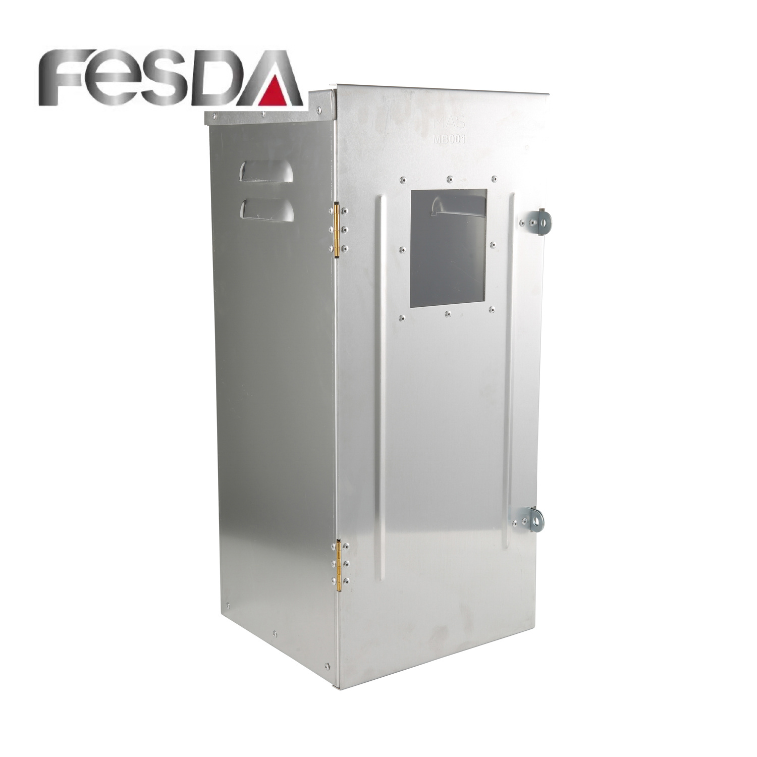 
                                 Caja de alimentación electrónica de aluminio para control de seguridad de Fesda                            