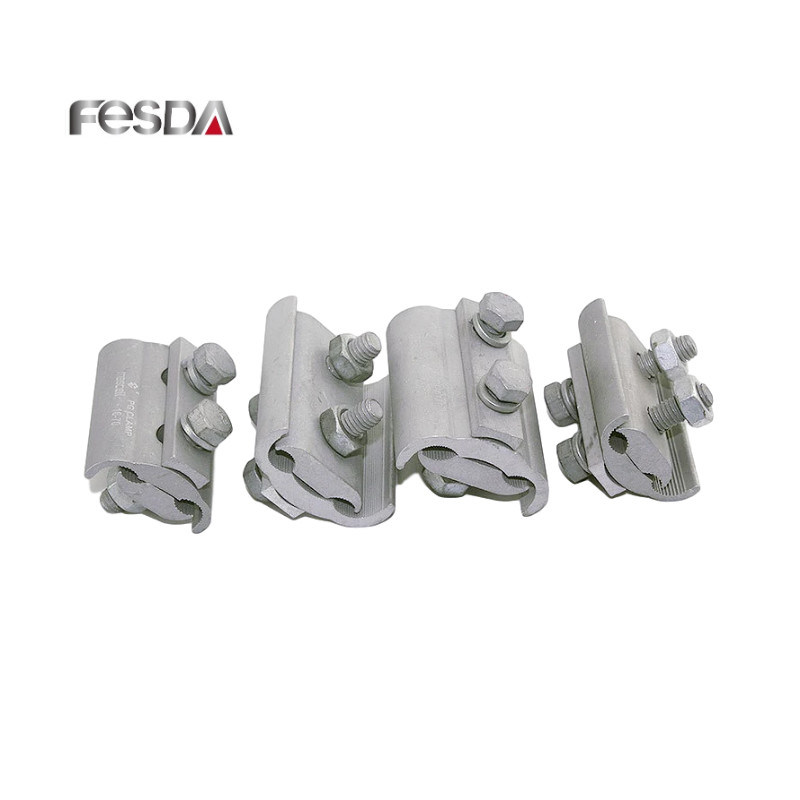 Personalized 3 Bolts Aluminium Parallel Groove Clamp Pg for Cable Fitting