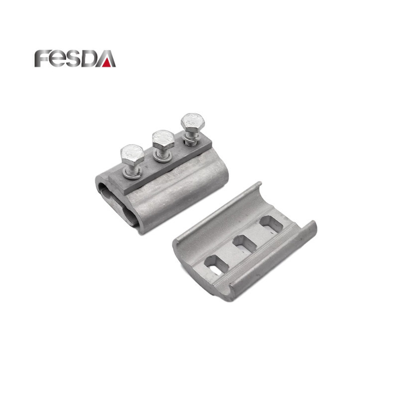 
                                 Morsetto PG / connettore con scanalatura parallela alluminio-rame Pg 16-70                            