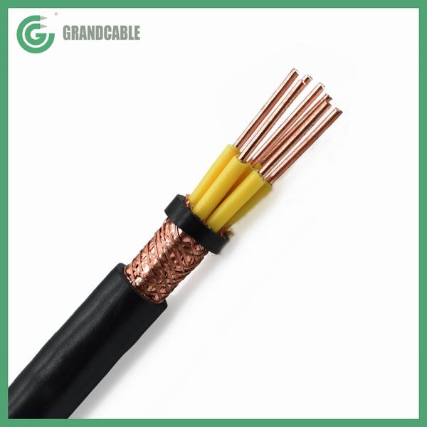 0.3/0.5kV 3X2.5mm2 Copper Wire Braiding PVC Insulation Low Voltage Control Power Cable