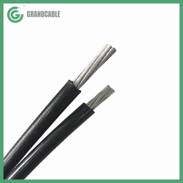 0.6/1kV 1X25+1X54,6mm2 Twisted ABC Aerial Bundled Overhead Cable NF C 33-209