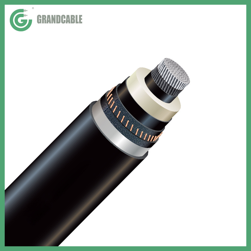 China 
                115 kV 750MCM Aluminum XLPE Single Core High Voltage Power Cable
              manufacture and supplier