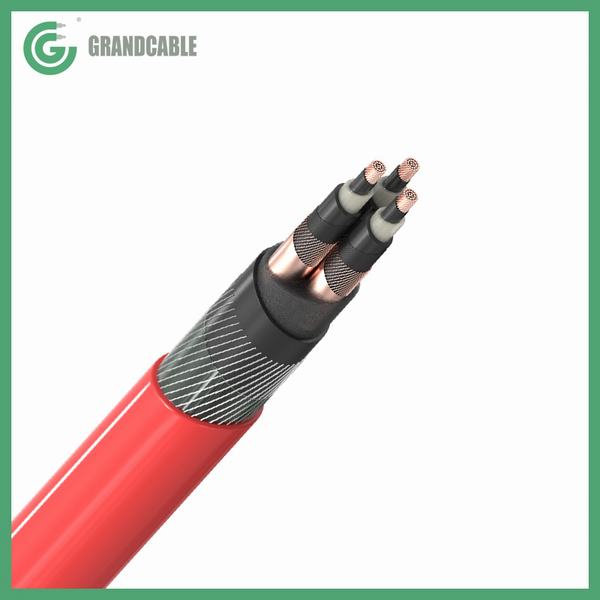 Китай 
                                 11кв трех основных 3CX185мм2 XLPE SWA бронированных медных кабелей для 33/11кв подстанции                              производитель и поставщик