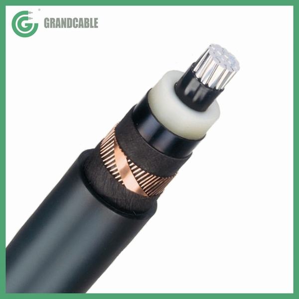 12/20kV 1X35mm2 Aluminum Conductor XLPE Insulation Copper Wire Screened Medium Voltage Power Underground Cable