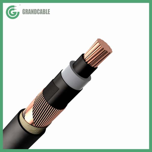 1X240mm2 N2XS2Y RM 12/20kV Single Copper Core XLPE Insulated MV Power Cable U/G