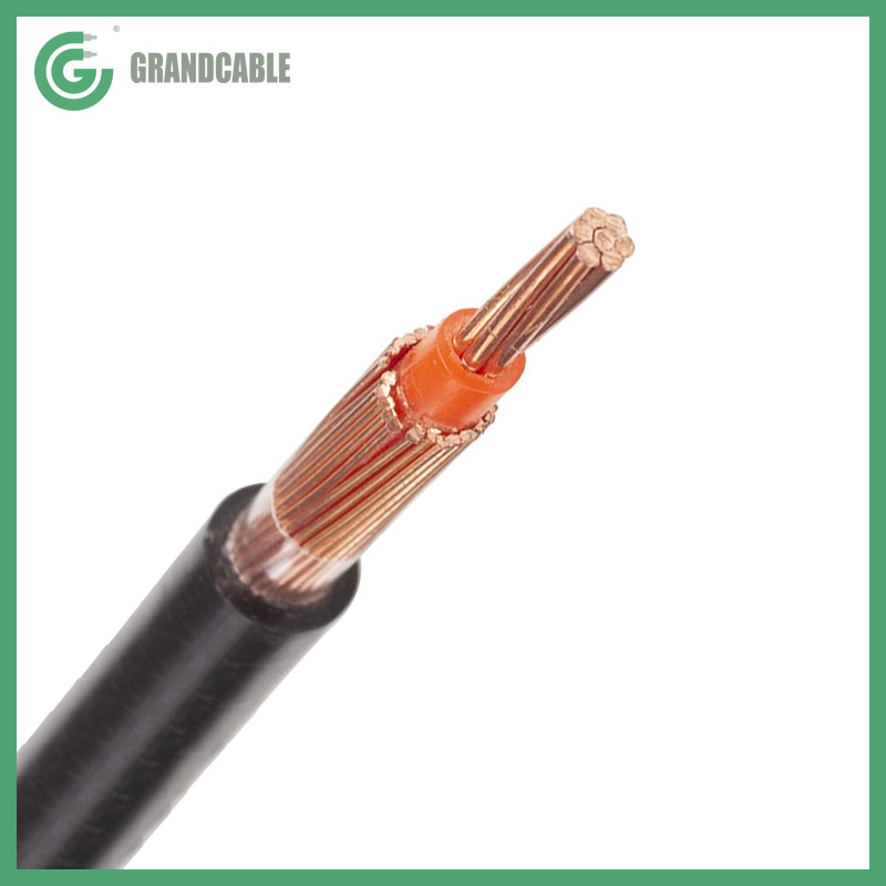 
                2X6MM2 Hard dibujan Conductor de cobre con aislamiento XLPE Cable concéntrico Core 0.6/1kV sin piloto
            