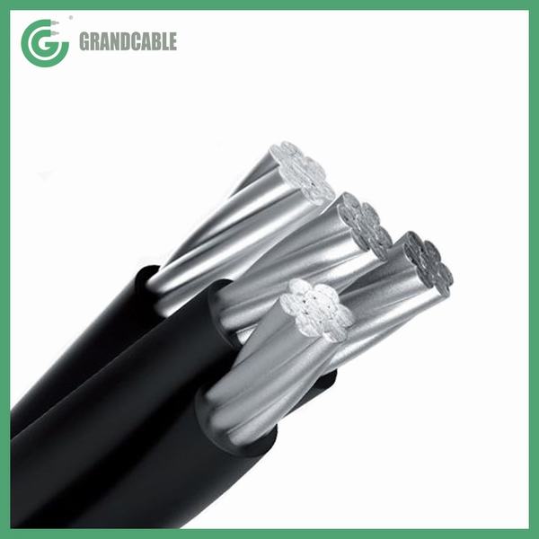 2 Core Aluminum Conductor Twisted 2*16mm2 Overhead Insulated ABC Power Cable  - China 2 Core Aluminum Conductor ABC Cable, 2 Core ABC Power Cables