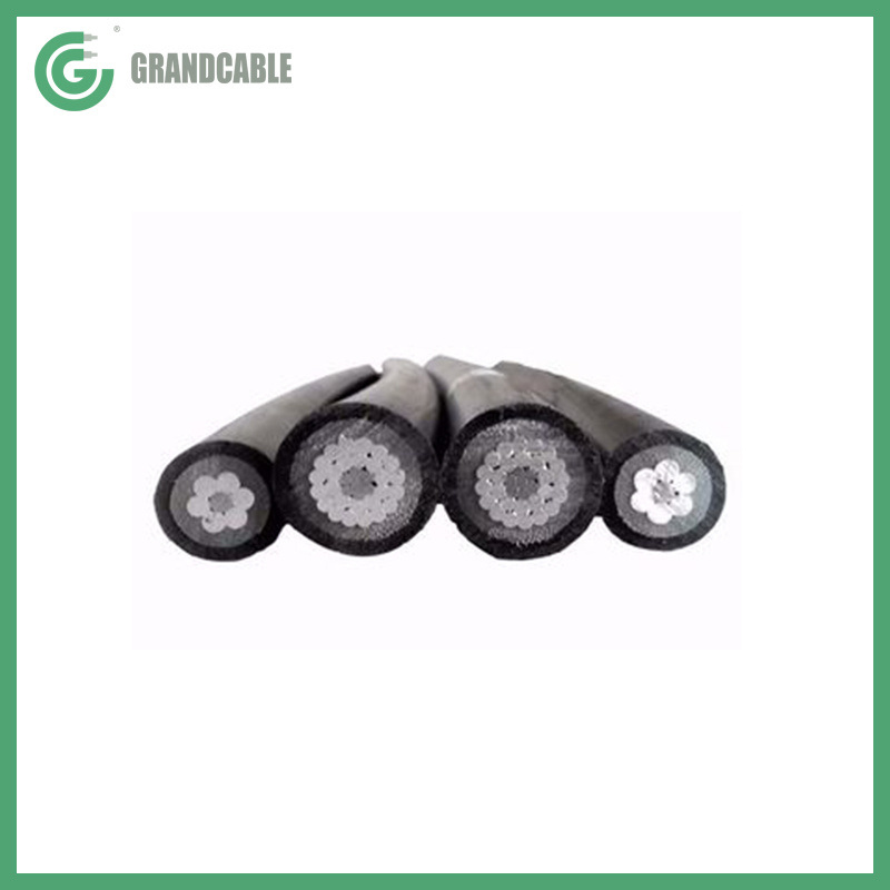
                ACSR Dog 100mm2 PVC Insulated Overhead cable for 11kV Distribution Network
            